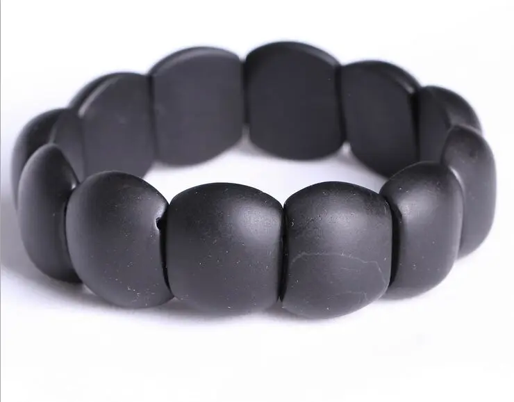 Hand row brief bracelet health care 100% Real Natural black jade stone needle byanshi bianshi SI Bin Shandong provice
Hand row brief bracelet health care 100% Real Natural black jade stone needle byanshi bianshi SI Bin Shandong provice