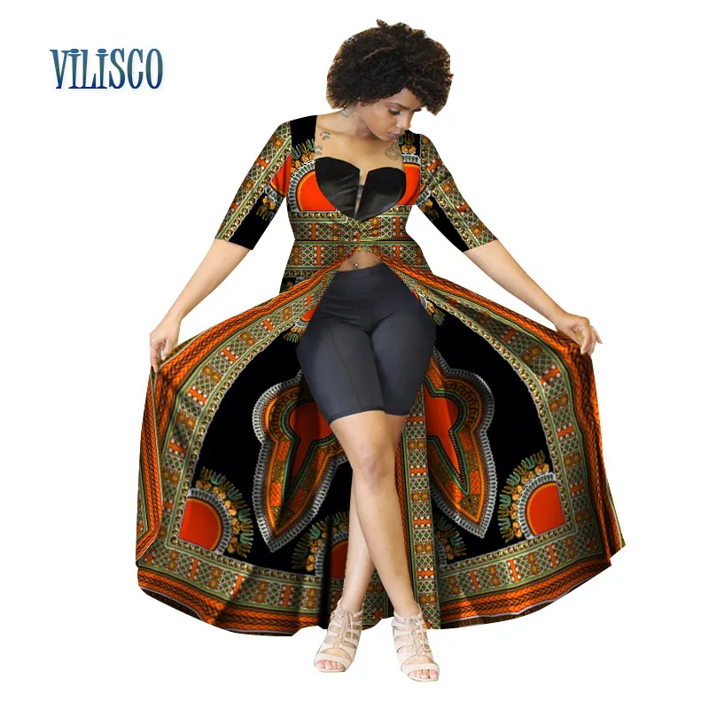 2019 Casual Trench Coat for Women Traditional African Print Long Trench Bazin Riche Traditional African Custom Clothing WY2946
2019 Casual Trench Coat for Women Traditional African Print Long Trench Bazin Riche Traditional African Custom Clothing WY2946