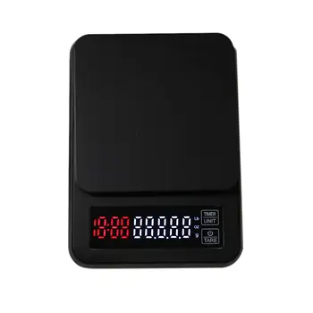 Household Kitchen Scales 5000g/0.1g Digital Drip Coffee Scale Timer Measuring Tool Weighing Food Scales Electronic scale
Household Kitchen Scales 5000g/0.1g Digital Drip Coffee Scale Timer Measuring Tool Weighing Food Scales Electronic scale