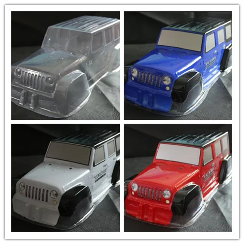 2pcs 1/10 RC 313mm Wheelbase Jeep Wrangler Rubicon PVC Shell body for Rock Crawler Axial SCX10 D90 TAMIYA CC01 hsp Monster truck
2pcs 1/10 RC 313mm Wheelbase Jeep Wrangler Rubicon PVC Shell body for Rock Crawler Axial SCX10 D90 TAMIYA CC01 hsp Monster truck