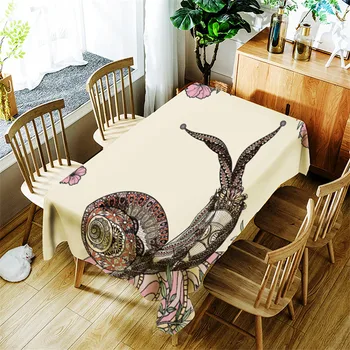 3d Colorful Snail Tablecloth Creative Bird and Phoenix Pattern Polyester Comfortable Waterproof Table Cloth Cover for Home
3d Colorful Snail Tablecloth Creative Bird and Phoenix Pattern Polyester Comfortable Waterproof Table Cloth Cover for Home