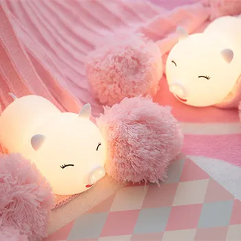 Silicone Pig LED Night Light Touch Sensor Colorful Table Lamp USB Rechargeable Bedroom Bedside Lamp for Children Kids Baby Gift
Silicone Pig LED Night Light Touch Sensor Colorful Table Lamp USB Rechargeable Bedroom Bedside Lamp for Children Kids Baby Gift