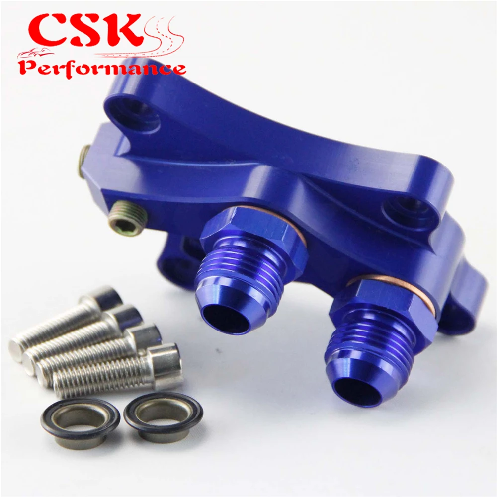 Aluminum Oil Filter Block Adapter For Nissan SR20DET S13 S14 S15 SR20DE Gray/Blue
Aluminum Oil Filter Block Adapter For Nissan SR20DET S13 S14 S15 SR20DE Gray/Blue