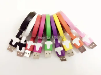 100pcs/lot Small flat noodle 8 pin Data Sync Charger USB Cable for apple iPhone 8 7 7plus 6plus 6 5 5S for iPod Touch 5 Nano 7
100pcs/lot Small flat noodle 8 pin Data Sync Charger USB Cable for apple iPhone 8 7 7plus 6plus 6 5 5S for iPod Touch 5 Nano 7