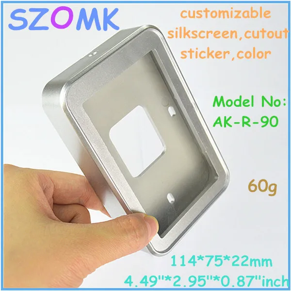 enclosures for electronics distribution box (1 pcs) 114*75*22mm IC card reader door alarm enclousure wall mount plastic box
enclosures for electronics distribution box (1 pcs) 114*75*22mm IC card reader door alarm enclousure wall mount plastic box