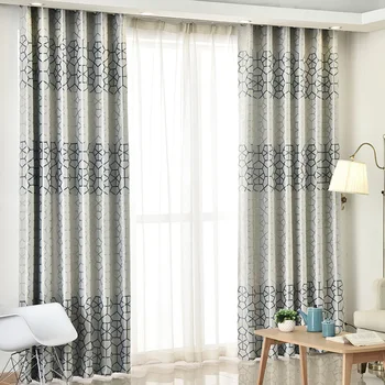 85% Blackout Modern Thick Suede Geometric Curtains for Living Room Bedroom Custom Ready Made Window Curtain Drapes Grey
85% Blackout Modern Thick Suede Geometric Curtains for Living Room Bedroom Custom Ready Made Window Curtain Drapes Grey