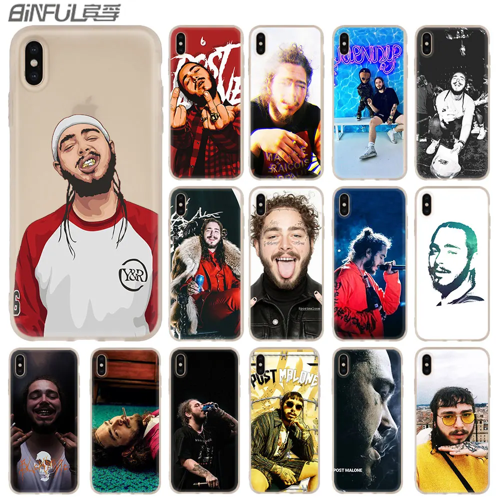 post malone Case for iphone XS 11 Pro Max XR X 10 Cover Phone Cases for iphone 7 8 plus 6s 5 4s
post malone Case for iphone XS 11 Pro Max XR X 10 Cover Phone Cases for iphone 7 8 plus 6s 5 4s