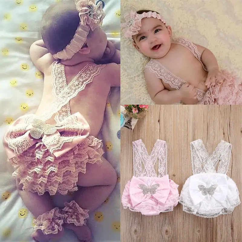 Newborn Infant Baby Girls Lace Floral Romper kids clothes girls jumpsuit girls overalls Outfits Costume
Newborn Infant Baby Girls Lace Floral Romper kids clothes girls jumpsuit girls overalls Outfits Costume