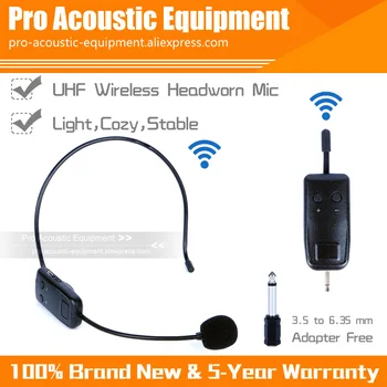 Free Shipping UHF Wireless Headworn Headset Microphone Mic For Loudspeaker Megaphone Teaching Speaker PA Voice Power Amplifier
Free Shipping UHF Wireless Headworn Headset Microphone Mic For Loudspeaker Megaphone Teaching Speaker PA Voice Power Amplifier
