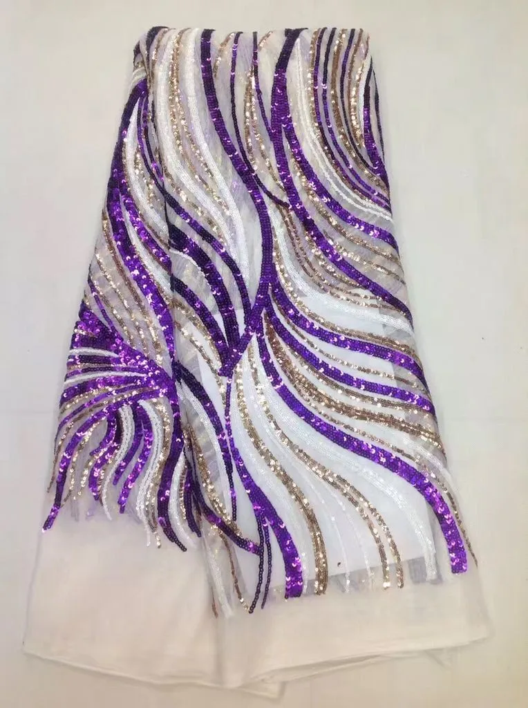 Y5!Hot sales grid neonatal purple rope sequins water-soluble lace/network Africa bud silk fabrics of high quality of the wedding
Y5!Hot sales grid neonatal purple rope sequins water-soluble lace/network Africa bud silk fabrics of high quality of the wedding