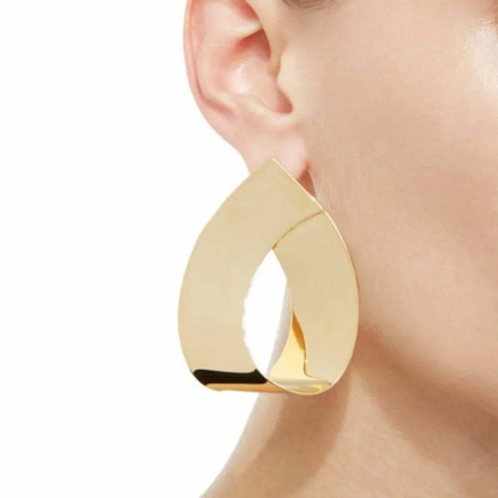 Фото Hot New fashion jewelry Unique Geometric water shape drop earrings For Wedding Oorbellen pendientes orecchini | Украшения и