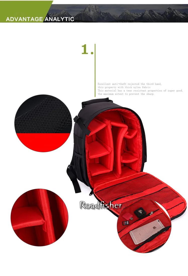 Small light camera backpack bag 3