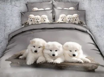 Dog bed set 3D Bedding sets Luxury duvet cover bed sheet Cotton Super King Queen size bed in a bag linen full twin double 4PCS
Dog bed set 3D Bedding sets Luxury duvet cover bed sheet Cotton Super King Queen size bed in a bag linen full twin double 4PCS