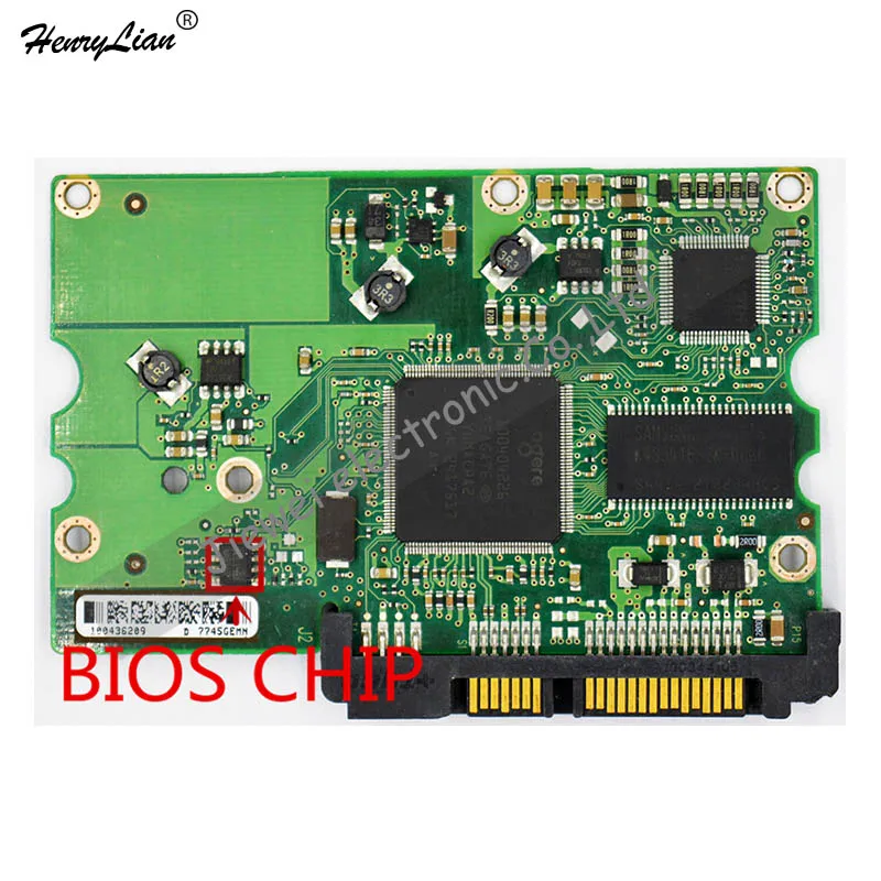 HDD PCB для логической платы/номера платы: 100406937 REV B | Компьютеры и офис
