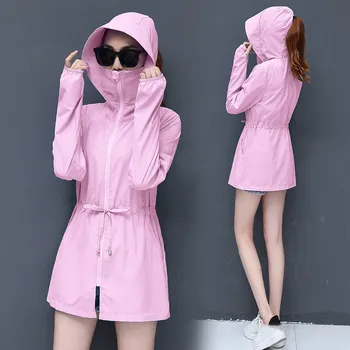 Long Sleeve Plus Size 4Xl Summer Women Sun Uv Protection Jacket Clothing Female 2019 Hooded Medium-Long Jacket
Long Sleeve Plus Size 4Xl Summer Women Sun Uv Protection Jacket Clothing Female 2019 Hooded Medium-Long Jacket