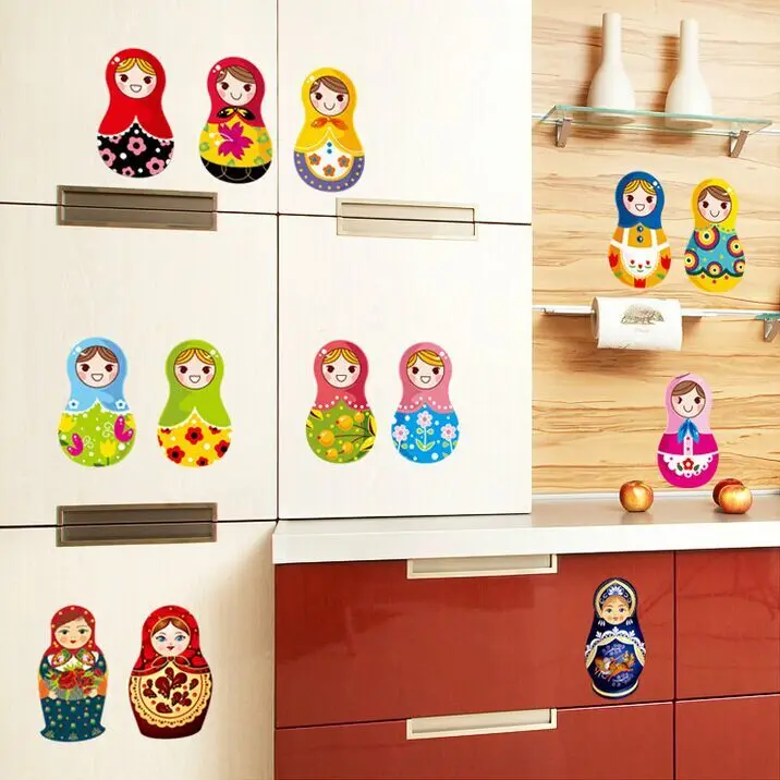 High Quality AY627 Matryoshka Wall Sticker 5.5" x3.1" Russian Dolls PVC Fridge PC Phone Decor 5th Generation Wallart
High Quality AY627 Matryoshka Wall Sticker 5.5" x3.1" Russian Dolls PVC Fridge PC Phone Decor 5th Generation Wallart