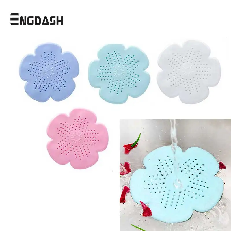 ENGDASH Silicone Sink Drain Filter Bathtub Hair Catcher Stopper Shower Drain Hole Filter Trap Sink Strainer for Kitchen Bathroom
ENGDASH Silicone Sink Drain Filter Bathtub Hair Catcher Stopper Shower Drain Hole Filter Trap Sink Strainer for Kitchen Bathroom