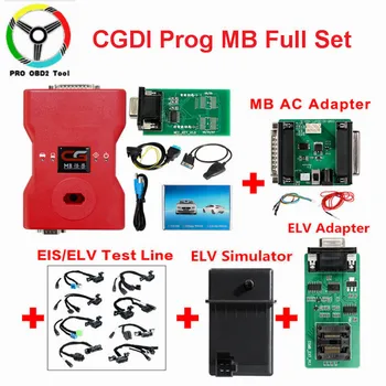 New CGDI Prog MB For Benz Support All Key Lost Fastest Add Key CGDI For Benz With ELV Adapter & Simulator & AC Adapter & EIS ELV
New CGDI Prog MB For Benz Support All Key Lost Fastest Add Key CGDI For Benz With ELV Adapter & Simulator & AC Adapter & EIS ELV