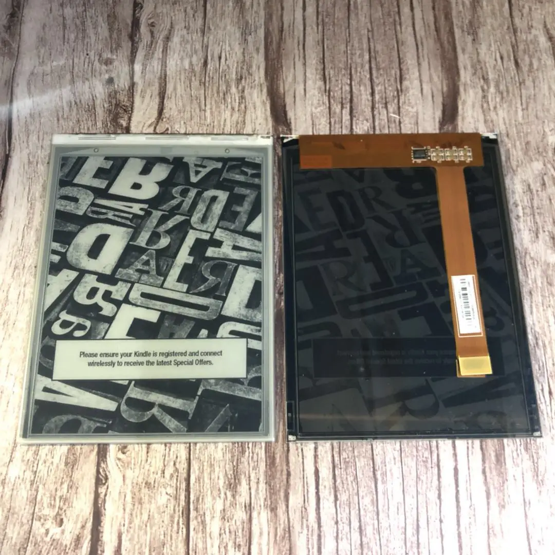 100% New Original 6 Inch for ED060SCT Eink LCD Display Screen for Ebook Reader 800*600 HD Replaceable Screen
100% New Original 6 Inch for ED060SCT Eink LCD Display Screen for Ebook Reader 800*600 HD Replaceable Screen