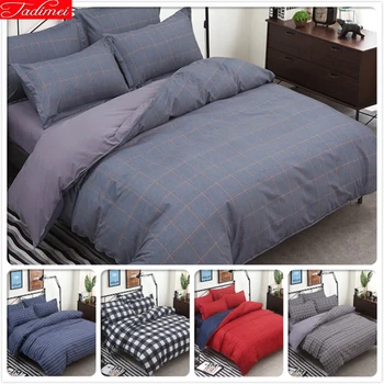 Grey 3pcs/4pcs Bedding Set Soft Cotton Bed Linen Double Queen King Size Duvet Cover 180x220 200x230 220x240 Sheet Pillow Case 2m
Grey 3pcs/4pcs Bedding Set Soft Cotton Bed Linen Double Queen King Size Duvet Cover 180x220 200x230 220x240 Sheet Pillow Case 2m