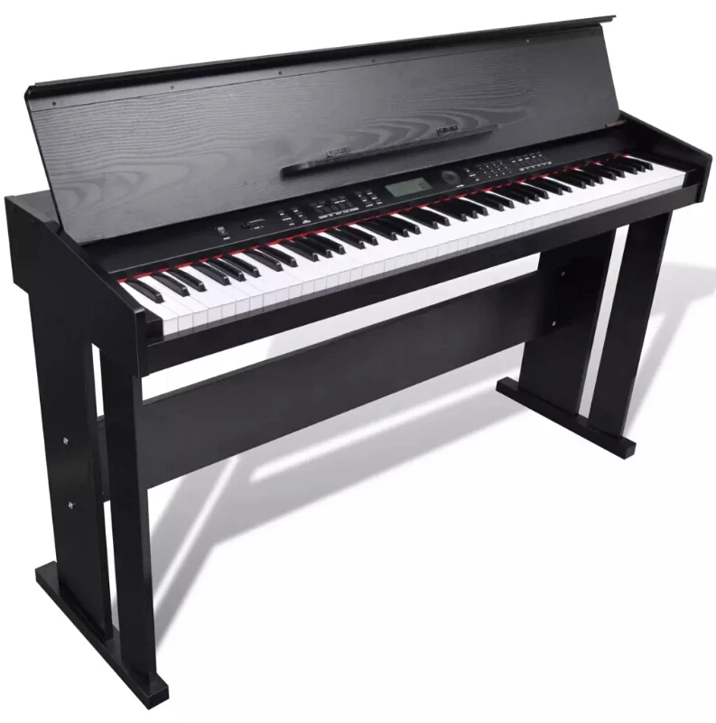 vidaXL Electric Piano Digital Electric Piano with 88 Keys & Music Rest High-quality Material 128 Sounds Headphone Jack Piano
vidaXL Electric Piano Digital Electric Piano with 88 Keys & Music Rest High-quality Material 128 Sounds Headphone Jack Piano