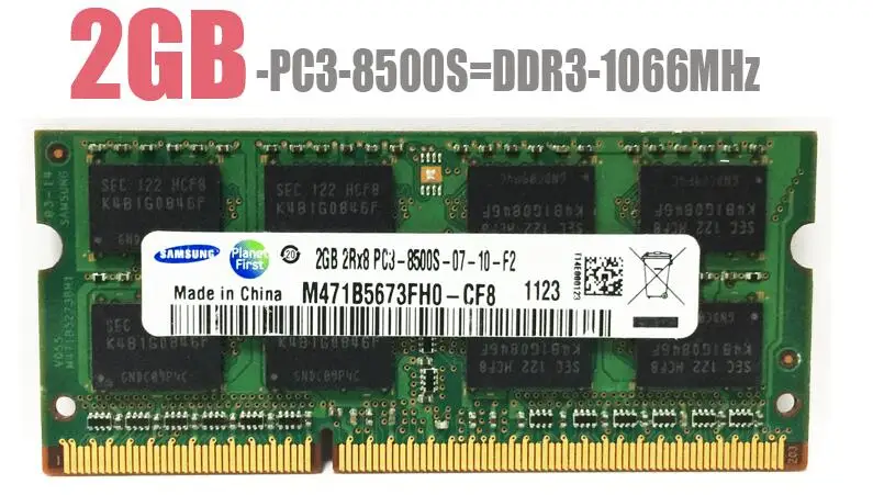 2GB-2RX8-PC3-8500S