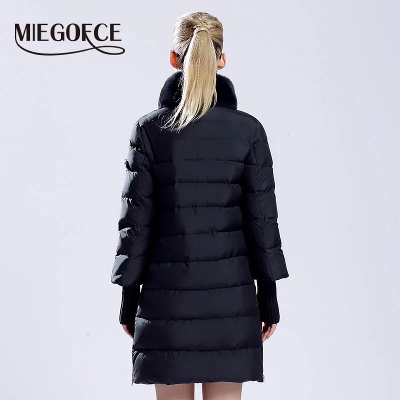 MIEGOFCE 2019 пуховик зимний женский пальто новый бренд одежды Зимняя Одежда Модный