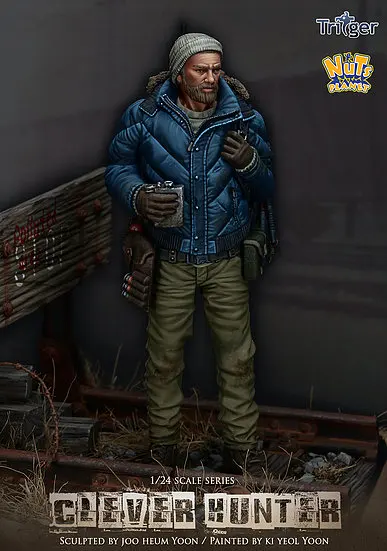 1/24 Clever Hunter, Resin Model figure GK, Unassembled and unpainted kit
1/24 Clever Hunter, Resin Model figure GK, Unassembled and unpainted kit