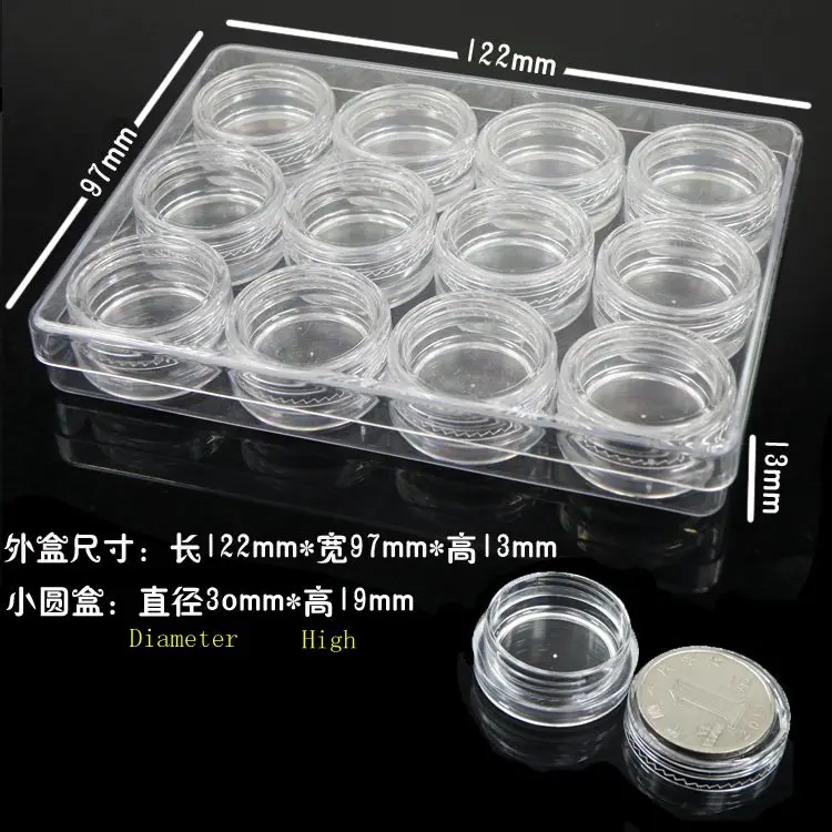 12 Grids Detachable Plastic Storage Box For Nail Rhinestone Nail Glitter Empty Case Jar Bottle For Clear Glitter Dust Powder
12 Grids Detachable Plastic Storage Box For Nail Rhinestone Nail Glitter Empty Case Jar Bottle For Clear Glitter Dust Powder