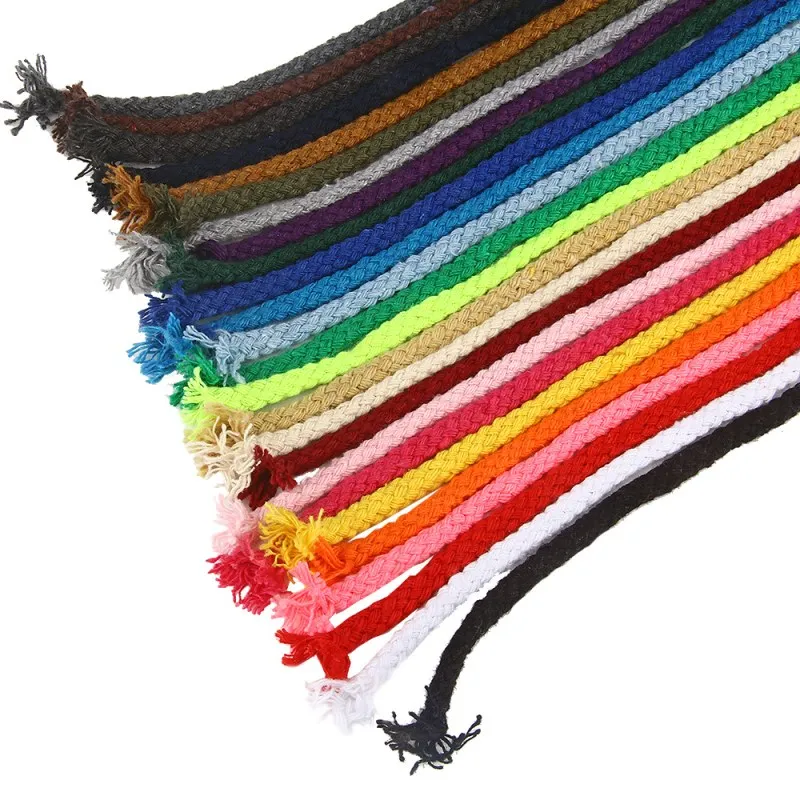5yards 7mm Cotton Rope Cords Craft Decorative Twisted Thread DIY handmade Accessories home Decoration Cord wholesale
5yards 7mm Cotton Rope Cords Craft Decorative Twisted Thread DIY handmade Accessories home Decoration Cord wholesale