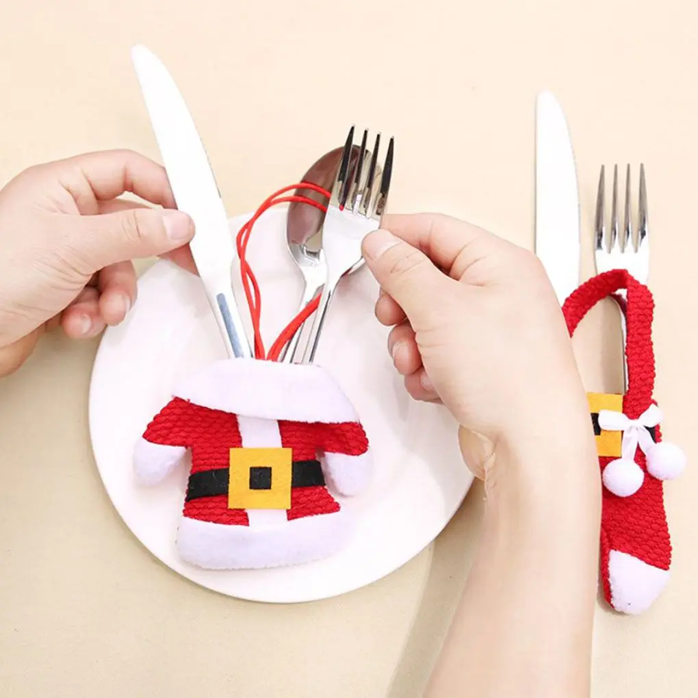 1/2/3 Set Christmas Cutlery Holder Utensil Bags Fork Spoon Pockets Tableware Silverware Xmas Pouch Santa Suit Gift
1/2/3 Set Christmas Cutlery Holder Utensil Bags Fork Spoon Pockets Tableware Silverware Xmas Pouch Santa Suit Gift