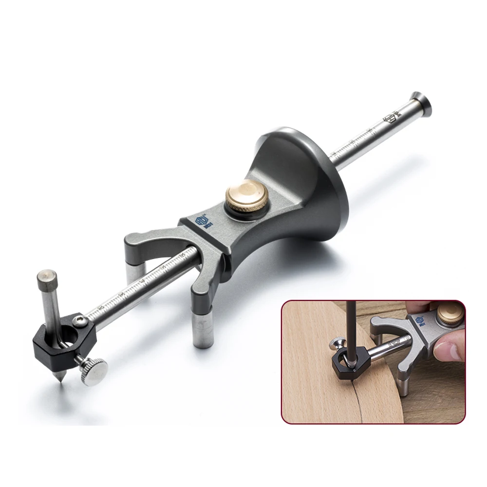 Woodworking Tools Linear Arc Dual-purpose Scriber Parallel Line Drawing Tool Multifunctional DIY Wood Working Scribe Tools
Woodworking Tools Linear Arc Dual-purpose Scriber Parallel Line Drawing Tool Multifunctional DIY Wood Working Scribe Tools