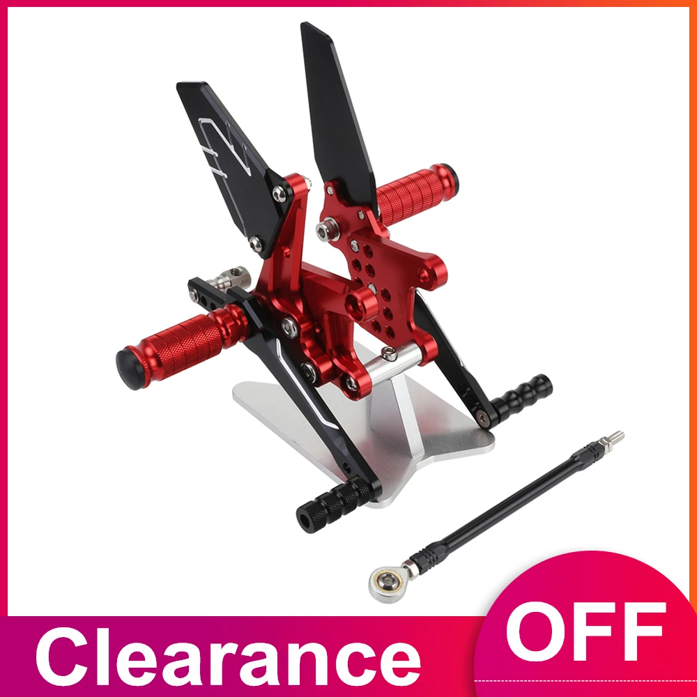 For Suzuki GSXR600/1000 2000-2004 GSXR750 SV650/S Motorcycle Aluminum Alloy Rearset Rear Footpeg BLACK RED D45
For Suzuki GSXR600/1000 2000-2004 GSXR750 SV650/S Motorcycle Aluminum Alloy Rearset Rear Footpeg BLACK RED D45