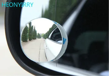 2Pcs Car Rear view Convex Mirror 360 Degree Rotating Wide Angle Round Mirror Wide Angle Blind Spot Auto Exterior Accessory
2Pcs Car Rear view Convex Mirror 360 Degree Rotating Wide Angle Round Mirror Wide Angle Blind Spot Auto Exterior Accessory