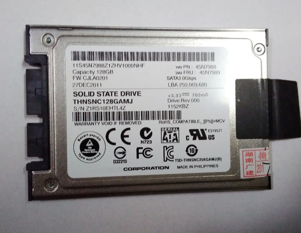 128GB SSD 1.8" MicroSATA FOR HP 2740p 2730p 2530p 2540p IBM x300 x301 T400S T410S REPLACE MK2533GSG MK1617GSG MK1235GSL
128GB SSD 1.8" MicroSATA FOR HP 2740p 2730p 2530p 2540p IBM x300 x301 T400S T410S REPLACE MK2533GSG MK1617GSG MK1235GSL