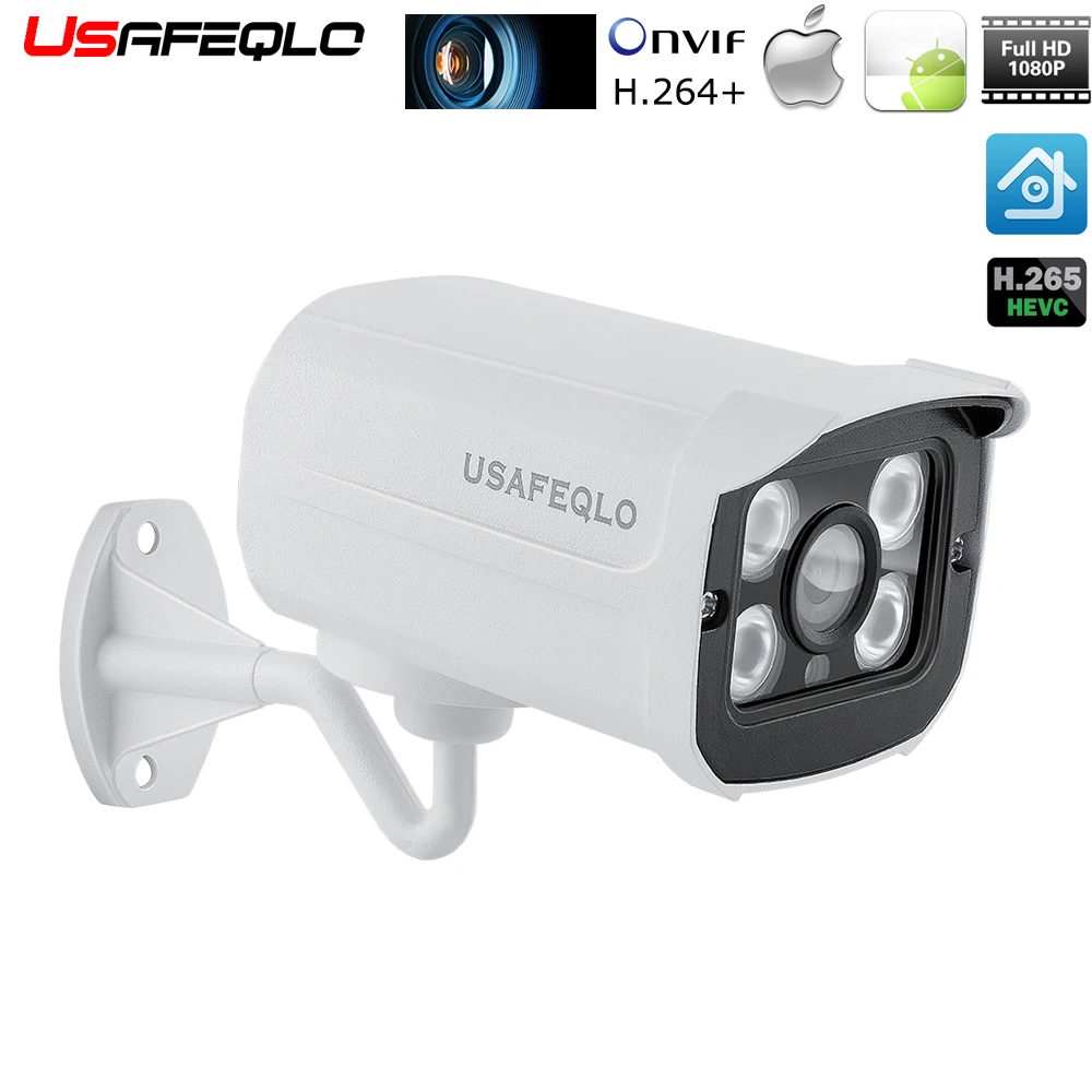 HD IP Camera 1080P 960P 720P Bullet Cam 2MP Lens IR IP CCTV Security Camera Network Onvif P2P Motion Detected XMEye View POE
HD IP Camera 1080P 960P 720P Bullet Cam 2MP Lens IR IP CCTV Security Camera Network Onvif P2P Motion Detected XMEye View POE