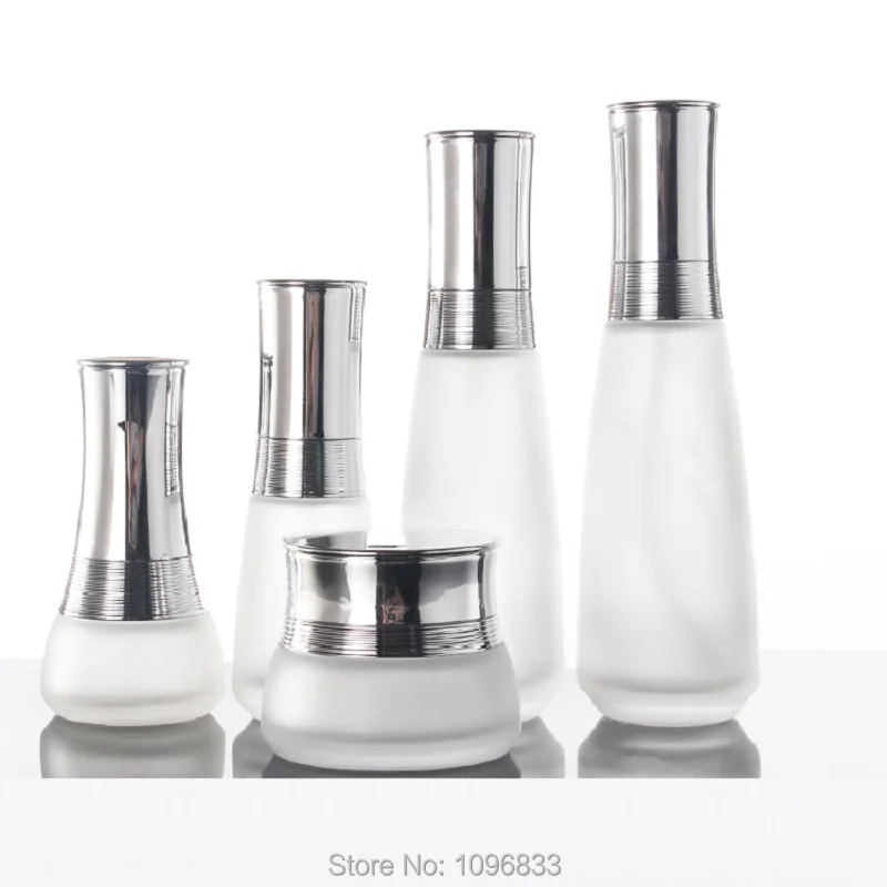 Empty Glass Jar 50G Cosmetic Container Frosted Glass Cosmetic Lotion Pump Bottle 120ml 100ml 45ml 30ml Perfume Vials 8pcs/Lot
Empty Glass Jar 50G Cosmetic Container Frosted Glass Cosmetic Lotion Pump Bottle 120ml 100ml 45ml 30ml Perfume Vials 8pcs/Lot