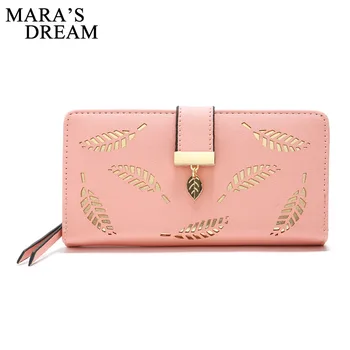 Mara's Dream 2019 Ladies Wallet New Fashion Hollow Leaves Flower Two Fold Wallet Long Wallet Zipper Phone Bag Card Package
Mara's Dream 2019 Ladies Wallet New Fashion Hollow Leaves Flower Two Fold Wallet Long Wallet Zipper Phone Bag Card Package
