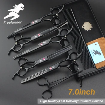 7.0inch pet grooming scissors set straight cut teeth cut fish bone scissors prt grooming
7.0inch pet grooming scissors set straight cut teeth cut fish bone scissors prt grooming