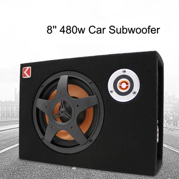 8'' Car Subwoofer Slim Under Seat Speaker 480w 12V Car Audio Sub Woofe Bass 8 inch Active Subwoofer W/ Amplifier Speaker Tweeter
8'' Car Subwoofer Slim Under Seat Speaker 480w 12V Car Audio Sub Woofe Bass 8 inch Active Subwoofer W/ Amplifier Speaker Tweeter