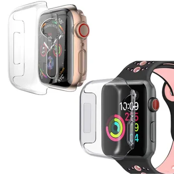 Transparent PC Hard Protective Case Shell Frame For Apple Watch Series 1/2/3/4/5 38mm 42mm 40mm 44mm Full Screen Pretector Cover
Transparent PC Hard Protective Case Shell Frame For Apple Watch Series 1/2/3/4/5 38mm 42mm 40mm 44mm Full Screen Pretector Cover