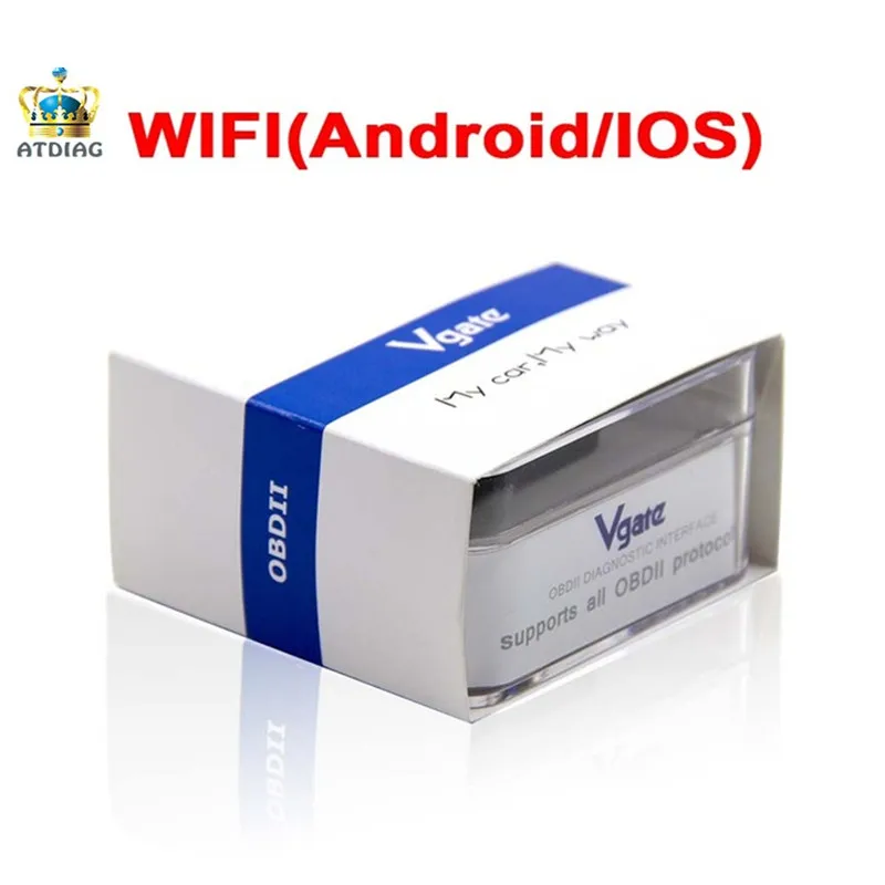 New Vgate iCar pro OBD2 ELM327 Bluetooth 4.0/WIFI Car Diagnostic Scanner For Android/IOS Software V2.1 Car Diagnostic-Tool
New Vgate iCar pro OBD2 ELM327 Bluetooth 4.0/WIFI Car Diagnostic Scanner For Android/IOS Software V2.1 Car Diagnostic-Tool