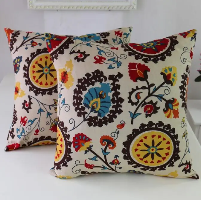 Fyjafon 2pcs Linen Pillow Cover Flower Printed Home Decorative Pillow Case 45x45/50x50/60x60
Fyjafon 2pcs Linen Pillow Cover Flower Printed Home Decorative Pillow Case 45x45/50x50/60x60