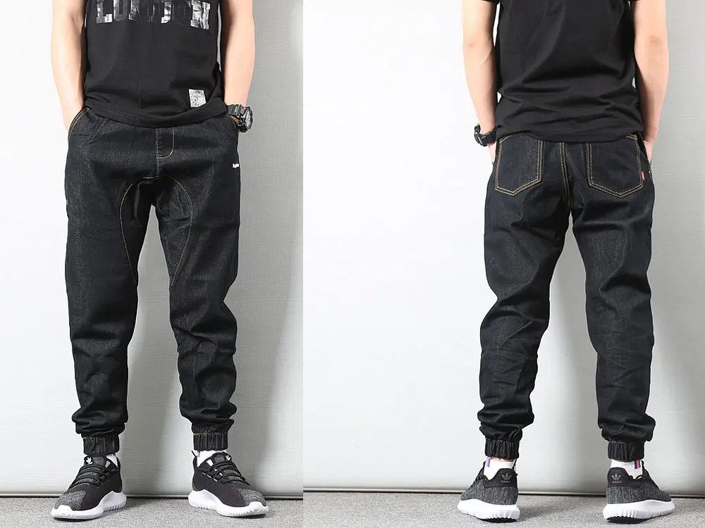 Japanese Style Fashion Men's Jogger Jeans Black Blue Color Streetwear Punk Pants Hip Hop Jeans Men Slim Fit Cargo Pants Homme
Japanese Style Fashion Men's Jogger Jeans Black Blue Color Streetwear Punk Pants Hip Hop Jeans Men Slim Fit Cargo Pants Homme