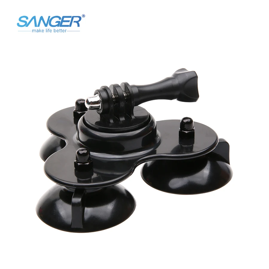 SANGER Low Angle Car Surfboard Suction Cup Mount For GoPro HERO 5 4 3 Hero5 SJCAM SJ4000 Yi 4K Eken H9 Camera Surfing Accessory
SANGER Low Angle Car Surfboard Suction Cup Mount For GoPro HERO 5 4 3 Hero5 SJCAM SJ4000 Yi 4K Eken H9 Camera Surfing Accessory