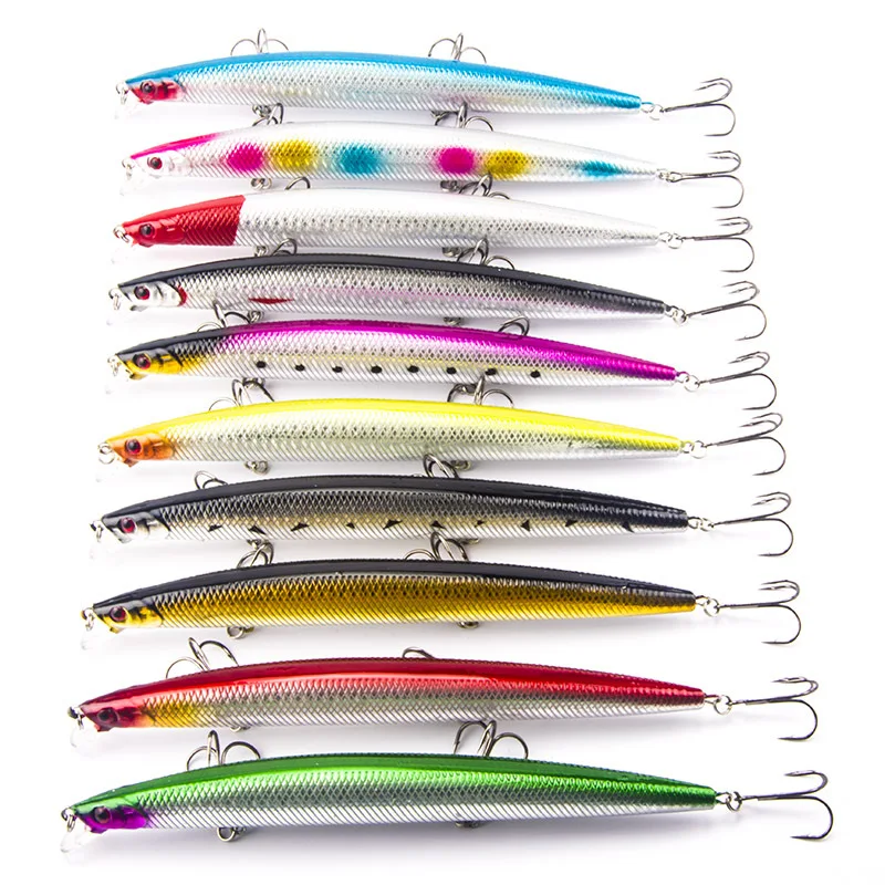 HiUmi 10pcs 26g 18cm Plastic Minnow Fishing Lures Bass CrankBait Tackle(7.09 inch 0.92oz 10pcs)
HiUmi 10pcs 26g 18cm Plastic Minnow Fishing Lures Bass CrankBait Tackle(7.09 inch 0.92oz 10pcs)