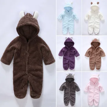 Baby Autumn Winter Hooded Jumpsuits Children Casual One-piece Warm Long Sleeve Cute Animal Ear FJ88
Baby Autumn Winter Hooded Jumpsuits Children Casual One-piece Warm Long Sleeve Cute Animal Ear FJ88