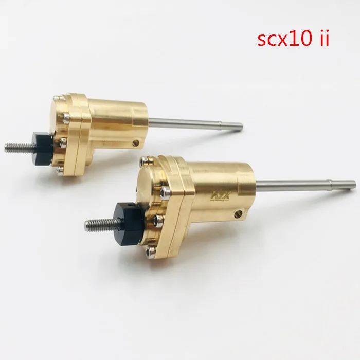 KYX 1/10 RC Crawler Car Rear Brass High Lift Portal Part for Axial SCX10 II (Weight=185g)
KYX 1/10 RC Crawler Car Rear Brass High Lift Portal Part for Axial SCX10 II (Weight=185g)