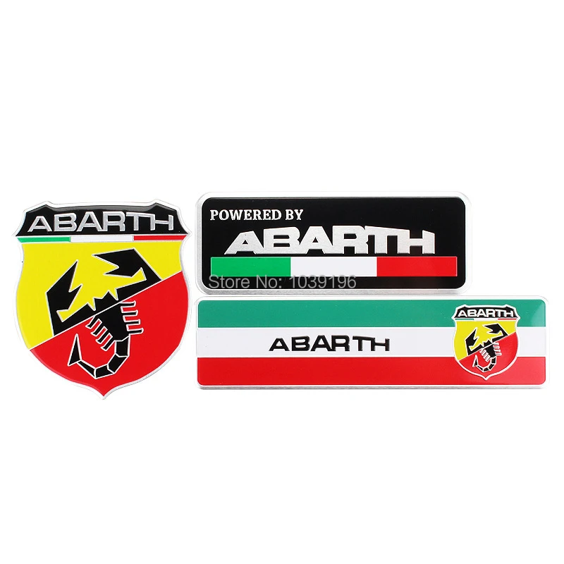 Car Styling 3D Metal Chrome Aluminium Alloy 3D Emblem Badge Sticker Decal Auto Accessory For Fiat Abarth 500 Punto 124 131 125
Car Styling 3D Metal Chrome Aluminium Alloy 3D Emblem Badge Sticker Decal Auto Accessory For Fiat Abarth 500 Punto 124 131 125