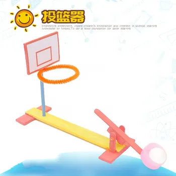 Assembly Children DIY Science Toy Lever Principle Science Experiment Mini Basketball Ball Shooting Game Kids Educational Toys
Assembly Children DIY Science Toy Lever Principle Science Experiment Mini Basketball Ball Shooting Game Kids Educational Toys